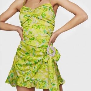 For Love & Lemons Dubois Mini Dress